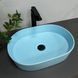 Умывальник (раковина) VBI VERONA 50 BLUE MATT накладной VBI-011321 VBI-011321 фото 1