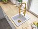 Смеситель для кухни GRANITAN FUSS GOLD золотой * FUSS-GL фото 4