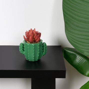 Искусственное растение в горшке 8.5 СМ МВМ DH-FLOWERS-15 DH-FLOWERS-15 фото