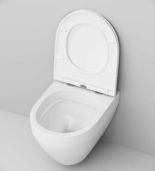 Безободковый подвесной унитаз Am.Pm Spirit FlashClean C701700WH (без сиденья) C701700WH фото
