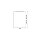 Дзеркало MARSAN NIKOLET 700*1100 з LED світильником 800мм NIKOLET-Z700x1100 фото 5