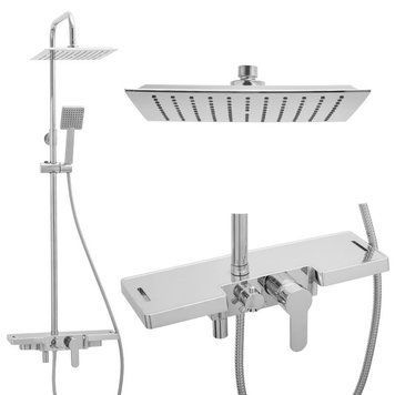 Душевой гарнитур YOKA OSLO 25 CHROME с изливом * BP.OSLO-25-CHR фото