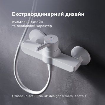 Смеситель для душа Am.Pm X-Joy S F85B20033 (белый) F85B20033 фото