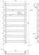 Сушка для рушників Basis Водяний 120x53x3 10003 фото 5