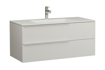 Тумба MARSAN CHESTER 800 Вариант 2 + Раковина акриловый камень КВАДРО 800 белый глянец CHESTER-TU800-V2 фото