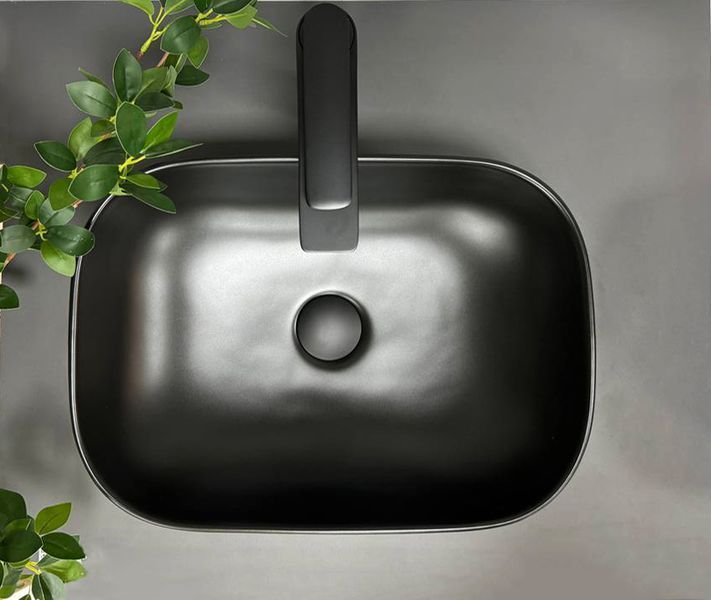 Умивальник (раковина) VBI RAVENNA BLACK MATT накладний VBI-011203 VBI-011203 фото