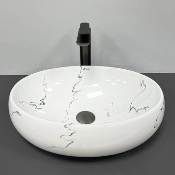Умивальник (раковина) VBI VENETO MARMO GLOSSY накладний  VBI-012807VBI-012807 VBI-012807 фото