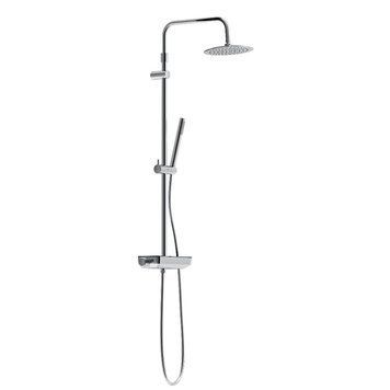 Душова система з термостатом Damixa Scandinavian Pure 936750000 (з полицею) 936750000 фото