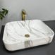 Умивальник (раковина) VBI PALERMO AIAX GLOSSY накладний VBI-012302 VBI-012302 фото 1