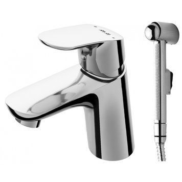 Смеситель для раковины с гигиеническим душем AM.PM F8003000 Like F8003000 фото
