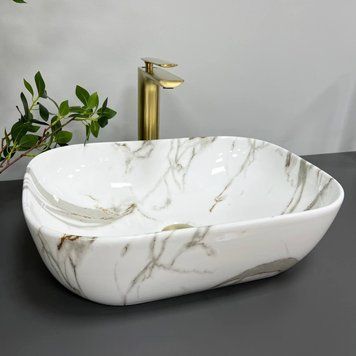 Умивальник (раковина) VBI RAVENNA AIAX GLOSSY накладний VBI-011205 VBI-011205 фото
