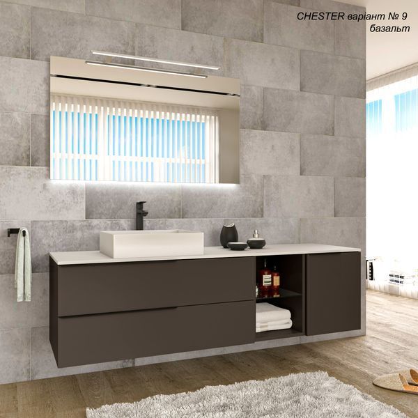 Зеркало MARSAN NIKOLET 1500*800 с LED светильником 1200мм NIKOLET-Z1500x800 фото