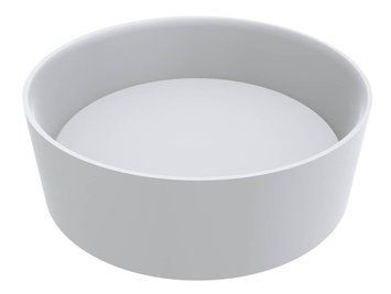 Умивальник накладний LOLA 15*45*45 Мат Білий 0000673 15626 фото