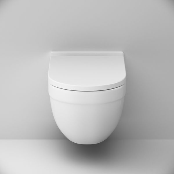 Унитаз подвесной безободковый FlashClean с сидением микролифт AM.PM C931700SC Hit C931700SC фото