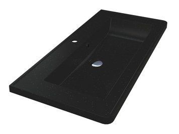 Умывальник на тумбу TRES 12,5*90*43 Черный 8813481 17331 фото