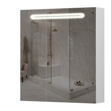 Дзеркальна шафа Aquarius Teffi з LED підсвіткою 70 Білий 1665196104 фото
