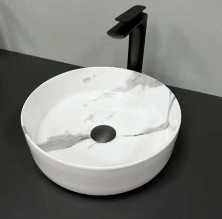 Умывальник (раковина) VBI PRATO MARBLE NATURE GLOSSY накладной VBI-011404 VBI-011404 фото