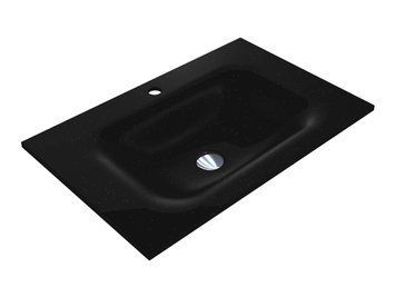 Умывальник на тумбу JESSEL 12,4*70*45 Черный 8813466 15687 фото
