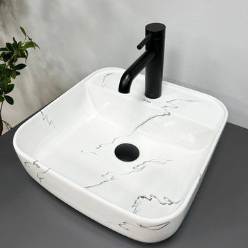 Умивальник (раковина) VBI RAGUSA S MARMO GLOSSY накладний VBI-014502 VBI-014502 фото