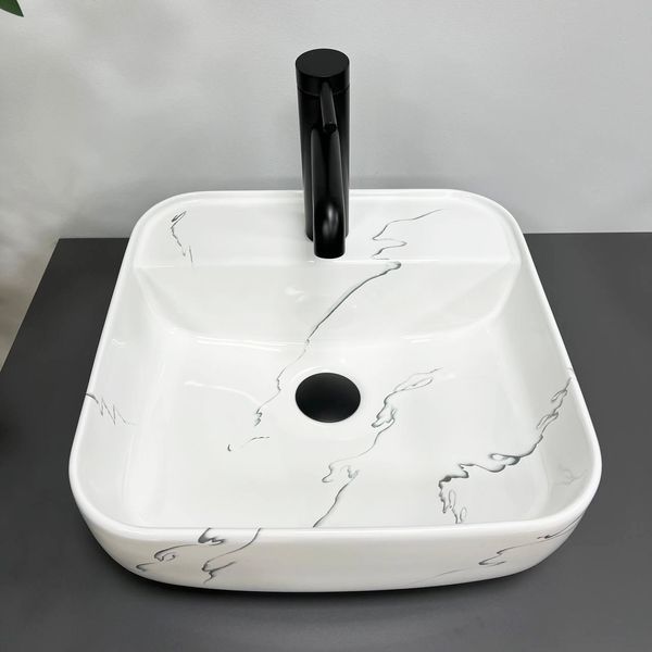Умывальник (раковина) VBI RAGUSA S MARMO GLOSSY накладной VBI-014502 VBI-014502 фото