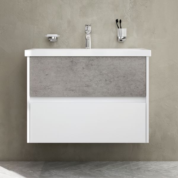 Тумба 75 подвес, 2 ящика AM.PM M91-FHX0752-WC0752BF38 GEM S M91-FHX0752-WC0752BF38 фото