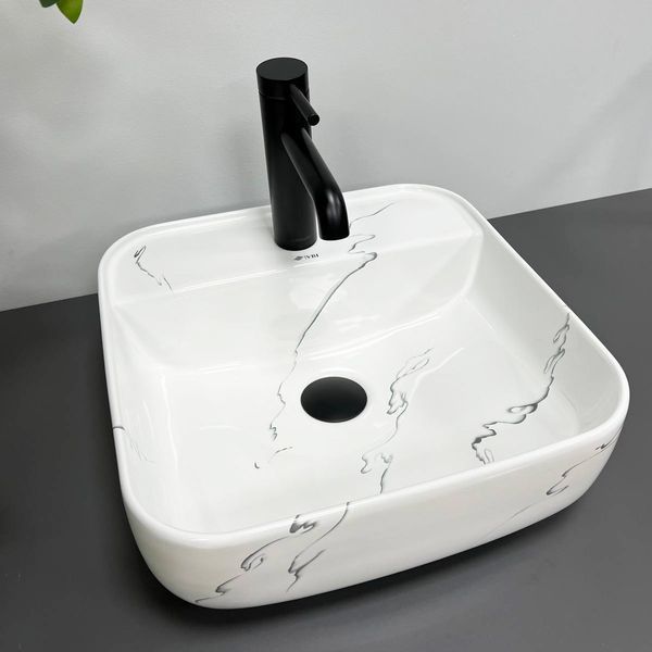 Умывальник (раковина) VBI RAGUSA S MARMO GLOSSY накладной VBI-014502 VBI-014502 фото