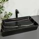 Умывальник (раковина) VBI TRIEST BLACK STONE MATT накладной VBI-012703 VBI-012703 фото 3