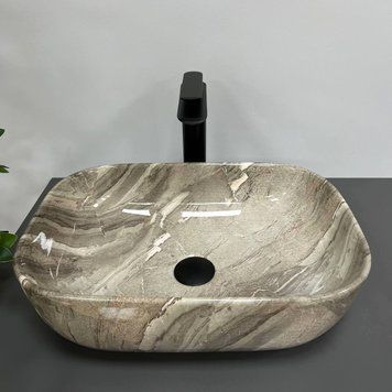 Умивальник (раковина) VBI RAVENNA JASPER GLOSSY накладний VBI-011211 VBI-011211 фото