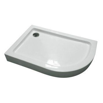 Піддон для душового куточка лівий, 120х80 см AM.PM W56T-302L120W Bliss L W56T-302L120W фото