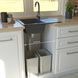 Кухонная мойка GRANITAN MILANO WHITE белая * MILANO WHITE фото 3