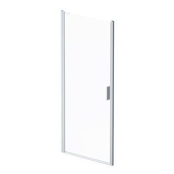 Душові двері Am.Pm Gem Solo Pivot W90UG-090-1P-195MT (90 см, прозоре скло, профіль хром матовий) W90UG-090-1P-195MT фото