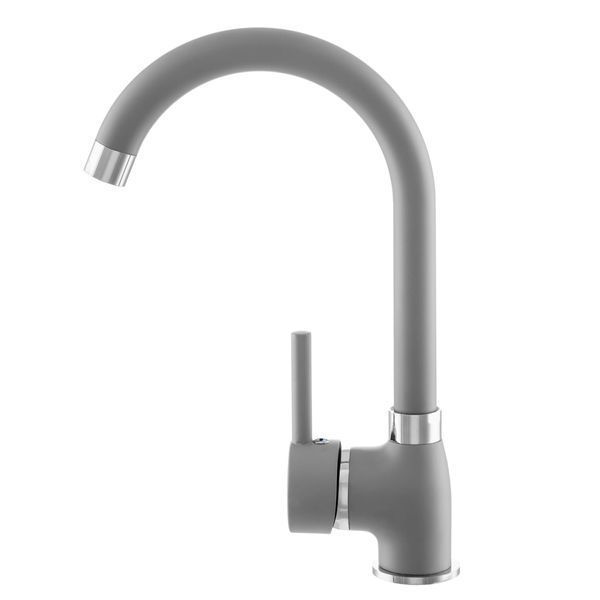 Смеситель для кухни GRANITAN BETA GREY сeрый BB-SZ фото