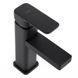 Смеситель для раковины (умывальника) YOKA SETO 24 BLACK черный низкий BU.SETO 24 BLK BU.SETO 24 BLK фото 5