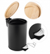 Корзина для мусора YOKA VINI BLACK BAMBOO 3л. для ванной комнаты * CH.VINI-BLK фото 7