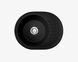 Кухонная мойка GRANITAN LUXOR BLACK черная LUXOR BLACK фото 1
