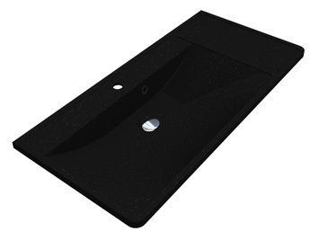 Умывальник на тумбу SACRAMENTO 12,4*100,1*48,1 Черный 8813474 15425 фото