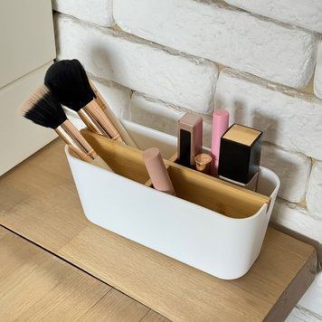 Органайзер для дрібниць SCANDINAVIA МВМ FH-48 WHITE/WOOD FH-48 фото
