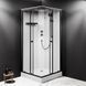 Душова кабіна AM.PM X-Joy 90x90, профіль матовий чорний, скло прозоре W94C-403-090BT W94C-403-090BT фото 2