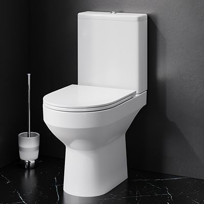 Унитаз-компакт AM.PM Spirit 2.0 безободковый FlashClean с сиденьем микролифт C708600SC C708600SC фото