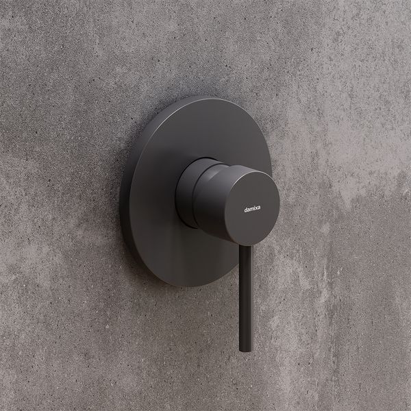 Вбудований змішувач для душу Damixa Scandinavian Pure 367500300 чорний 367500300 фото