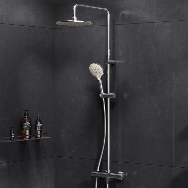 Душова система ShowerSpot із термостатом AM.PM F0780400 Like F0780400 фото